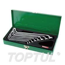 SIZE(mm) -METAL BOX -75 ํ Offset Double Ring Wrench Set 0