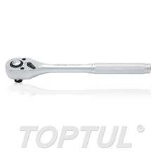 1/4",3/8",1/2" -Reversible Ratchet Handle with Quick Release (Knurled Handle) 0