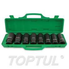 SIZE(mm) 8PCS -3/4" DR. 6PT Flank Deep Impact Socket Set 0