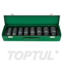 SIZE(mm) 8PCS -3/4" DR. 6PT Flank Deep Impact Socket Set 0