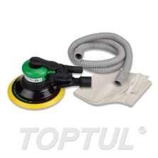 6" PAD SIZE 2.5mm. (3-IN-1) Super Duty Orbital Air Sander 0