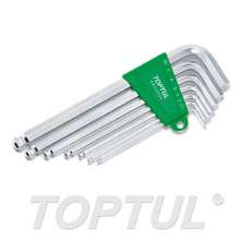 SIZE(mm) 7PCS -Long Type Ball Point Hex Key Wrench Set 0