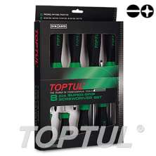 8PCS Slotted & Phillips Super-Grip Screwdriver Set 0