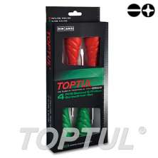 4PCS Go-Thru Slotted & Phillips Screwdriver Set 0