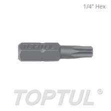 1/4" Hex Shank Star Insert Bits 0