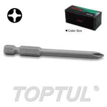 (L 70mm) 1/4" Hex Shank Phillips Power Screwdriver Bits 0