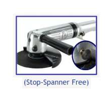 4",4-1/2",5" AIR ANGLE GRINDER (Stop-Spanner Free Series) 0