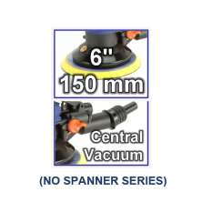 6" (Insert disc 5")(No Spanner Series) COMPOSITE AIR RANDOM ORBITAL SANDER (Central-Vacuum) 0