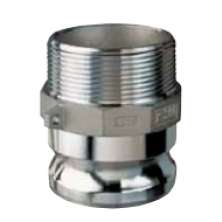 1/2 x 1/2 in. Size Stainless Steel Part F Male Adapter x Male NPT 0